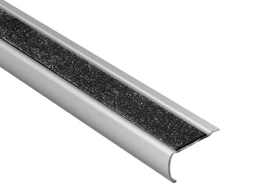 Schlüter-TREP-GK/-GLK Profile - Treppenprofil aus gebürstetem Edelstahl