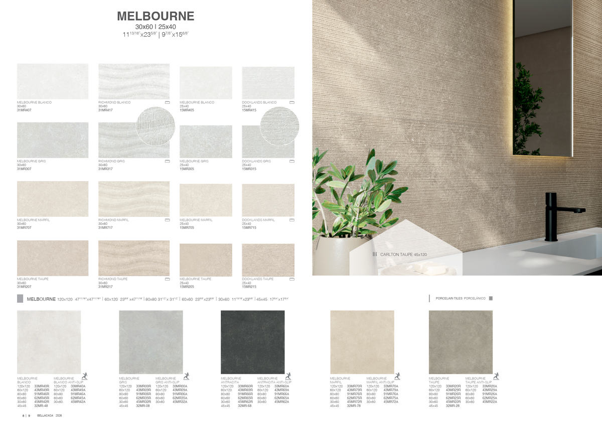 Sockelleisten Serie Melbourne 8x80cm - Bellacasa