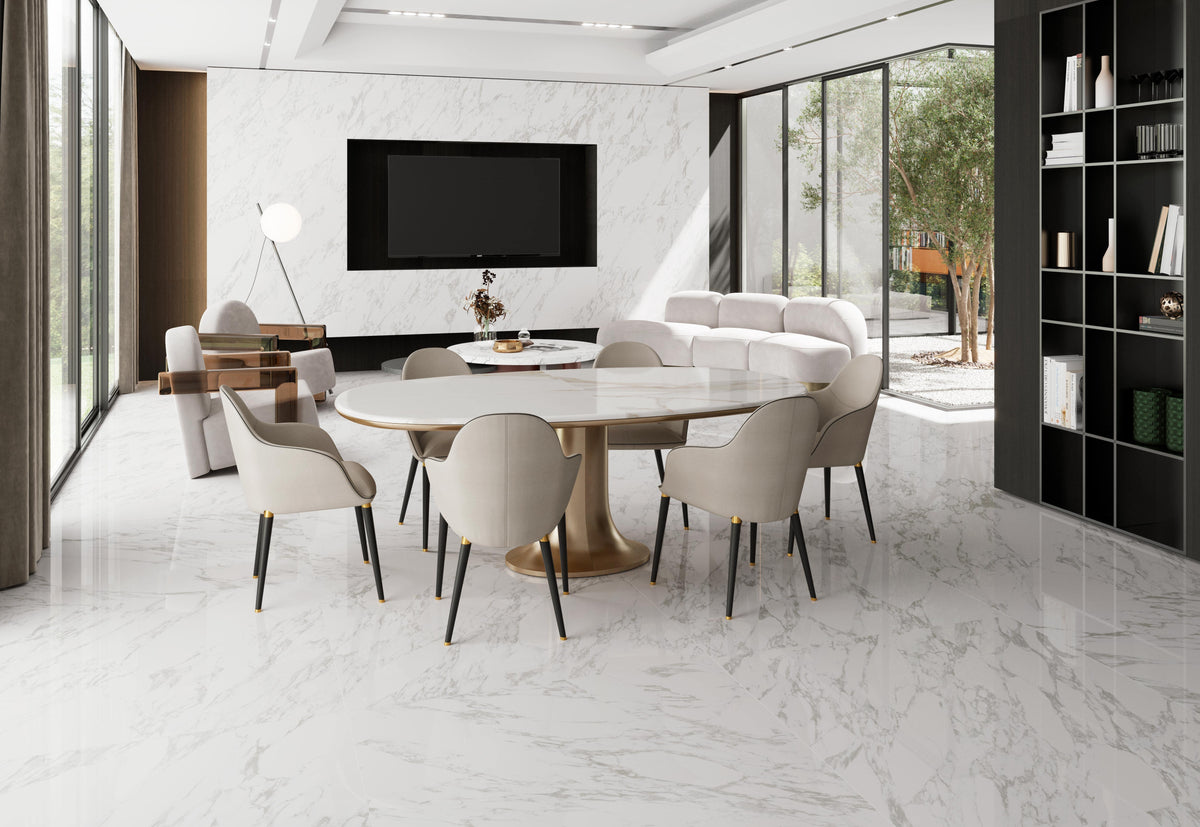 Arabescatto Marmor-Optik Tau Ceramica