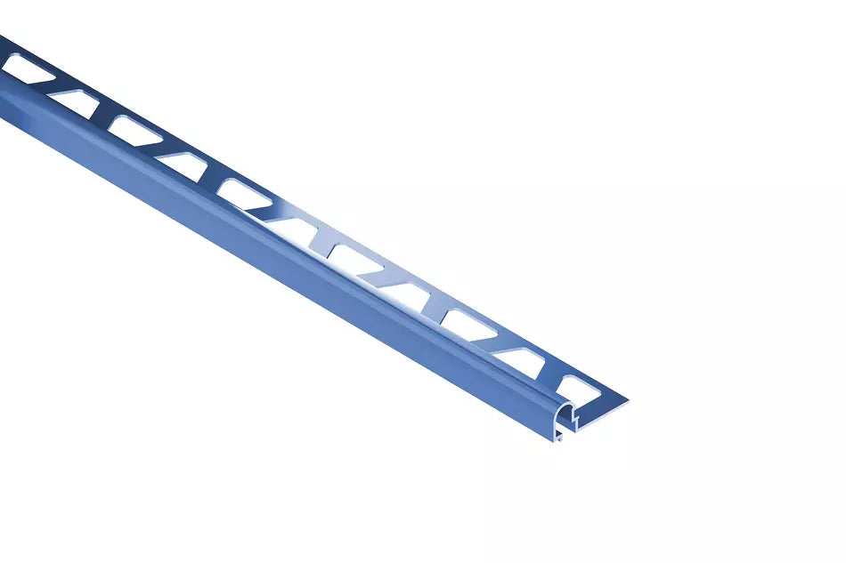 Angle end profile, shiny stainless steel 3m 
