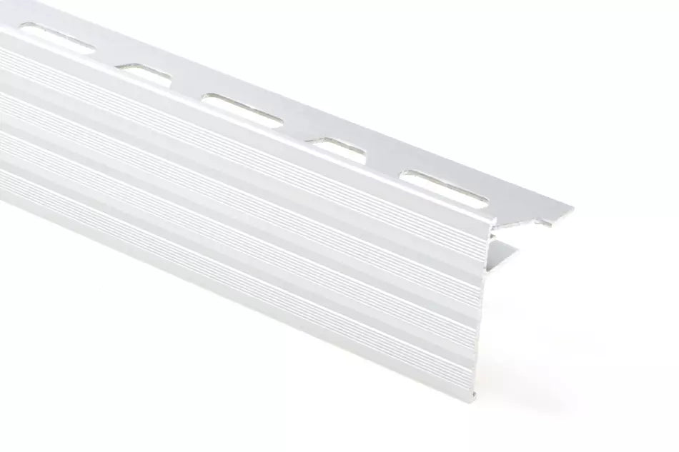 Angle end profile, shiny stainless steel 3m 