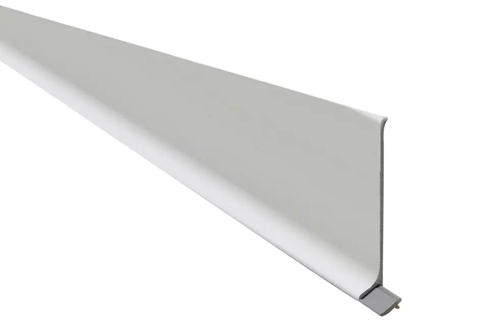 Angle end profile, shiny stainless steel 3m 