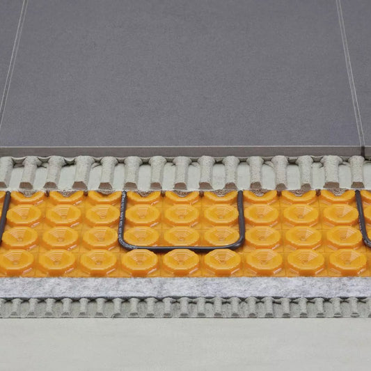 Schlüter-Ditra-HEAT-DUO - Universeller Untergrund für Fliesenbeläge und zur Aufnahme von konformen Heizkabel aus Polypropylen und ausgestattet mit einem 2mm Trägervlies
