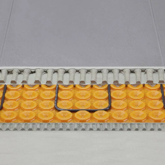 Schlüter-Ditra-HEAT - Universeller Untergrund für Fliesenbeläge und zur Aufnahme von konformen Heizkabel aus Polypropylen