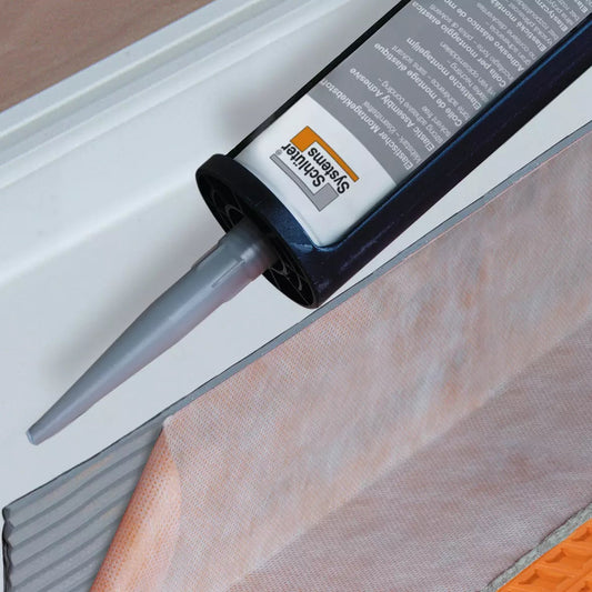 Schlüter-KERDI-FIX - Elastischer Montagekleber auf der Basis eines MS-Polymer (=Kunststoff-Dichtstoff)