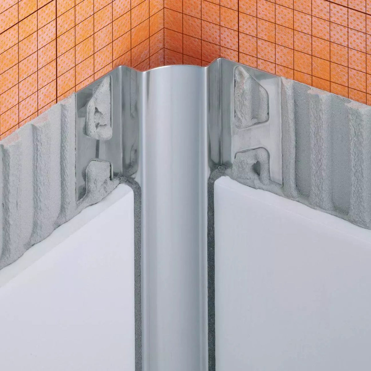 Schlüter-DILEX-EHK Profile - Hohlkehlprofil aus Edelstahl für hygienisch anspruchsvolle