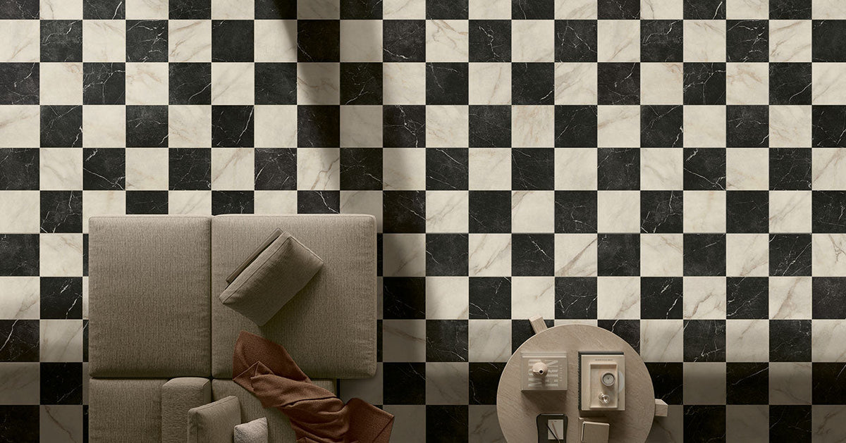 Schachbrett - Fliesen Checkerboard Inspirations