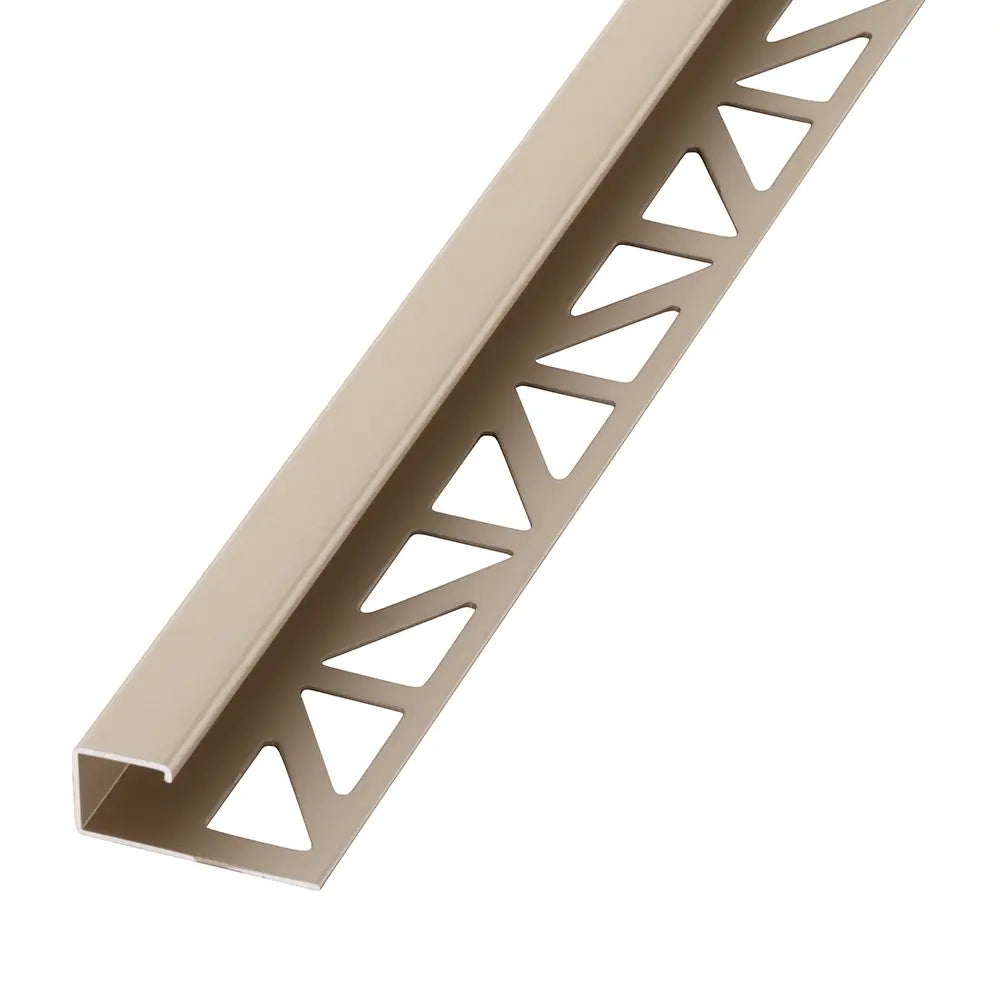 Quadratprofil Blanke Aluminium beschichtet 2.5m - Eckprofile