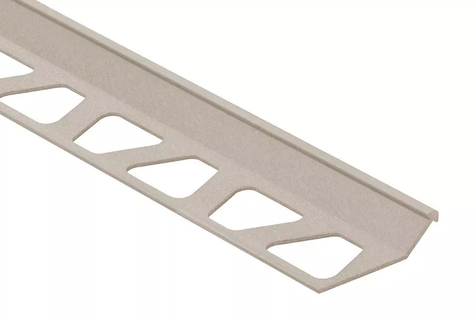 Angle end profile, shiny stainless steel 3m 