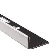 Winkelprofil Edelstahl V2A für Terrassenplatten - Länge 2.5m