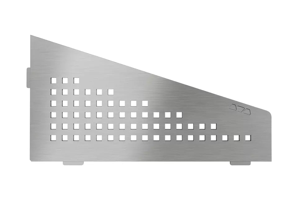 Schlüter-SHELF-E-S3 - viereckige Ablagen für den Eckeinbau direkt in die Fugen
