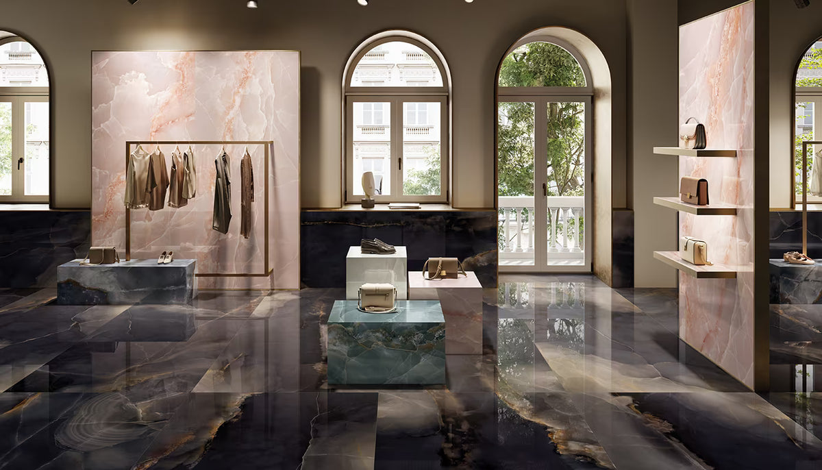 Emil Ceramica Tele di Marmo Onyx - einzigartige Marmor-Optik in 5 Farben