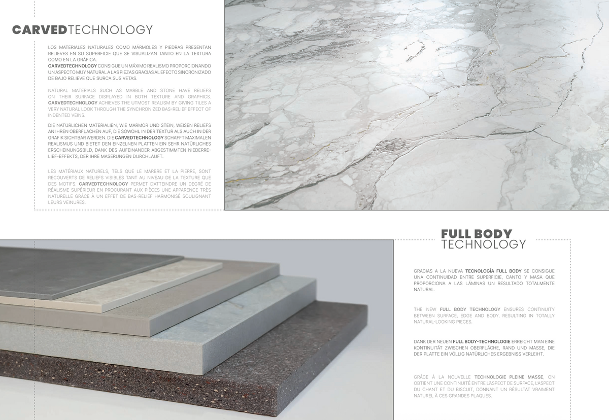 Calacata Grespania 3,5 mm – Premium Feinsteinzeug statt Kunststoff-Paneele