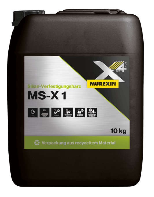 Silan-Verfestigungsharz MX-X 1 - Spezialharz zur Verfestigung verschiedenster Untergründe