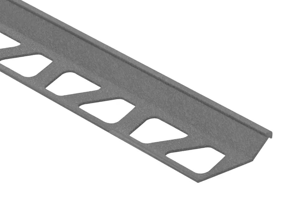 Angle end profile, shiny stainless steel 3m 