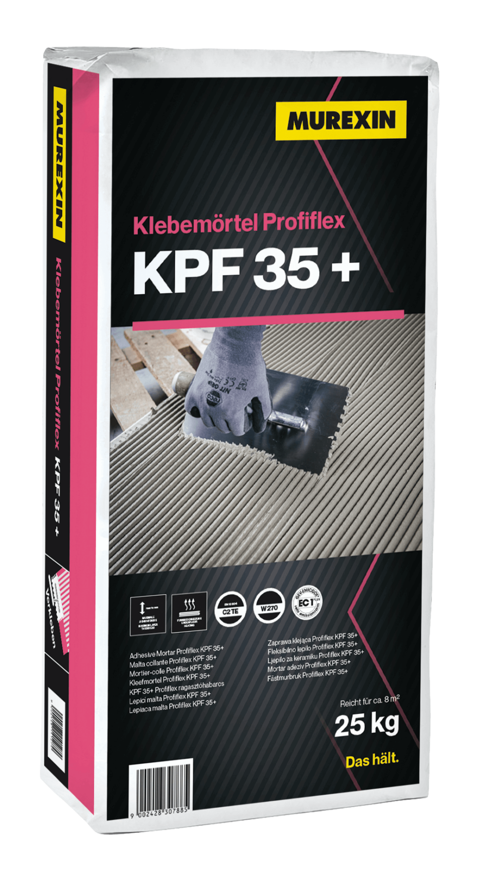 Schnellflex adhesive mortar white SFK 81 Murexin - natural stone adhesive 