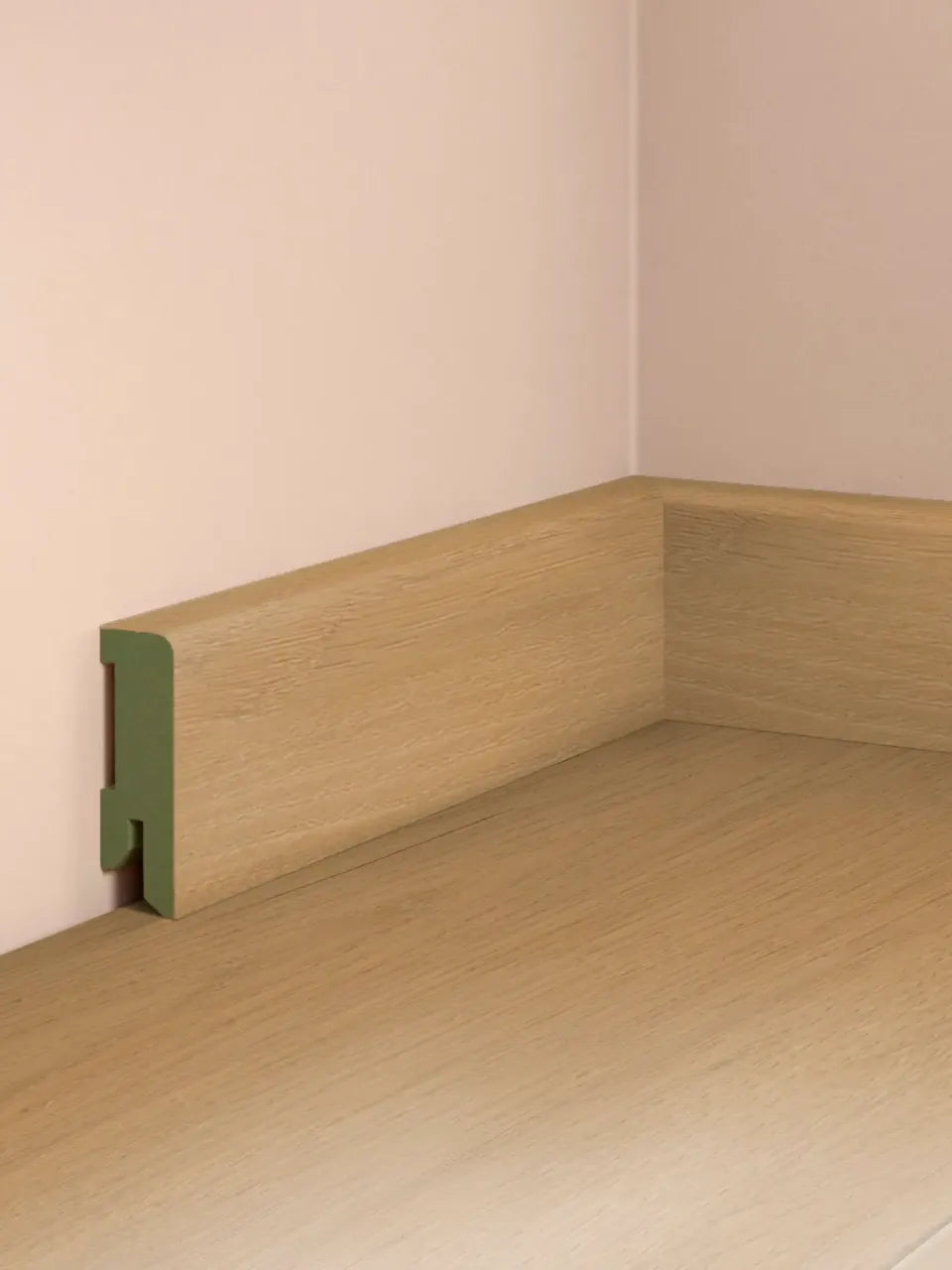 Vinyl Tilo Oak Safari with click system and impact sound insulation