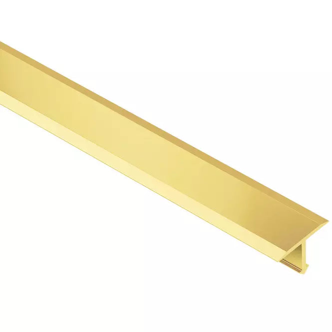 Angle end profile, shiny stainless steel 3m 