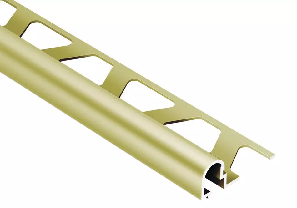 Angle end profile, shiny stainless steel 3m 
