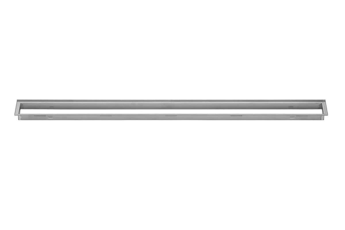 Schlüter-KERDI-LINE-STYLE - Konturrahmen mit eleganten Designabdeckungen aus gebürstetem Edelstahl passend zu Schlüter-KERDI-LINE Rinnenkörpern