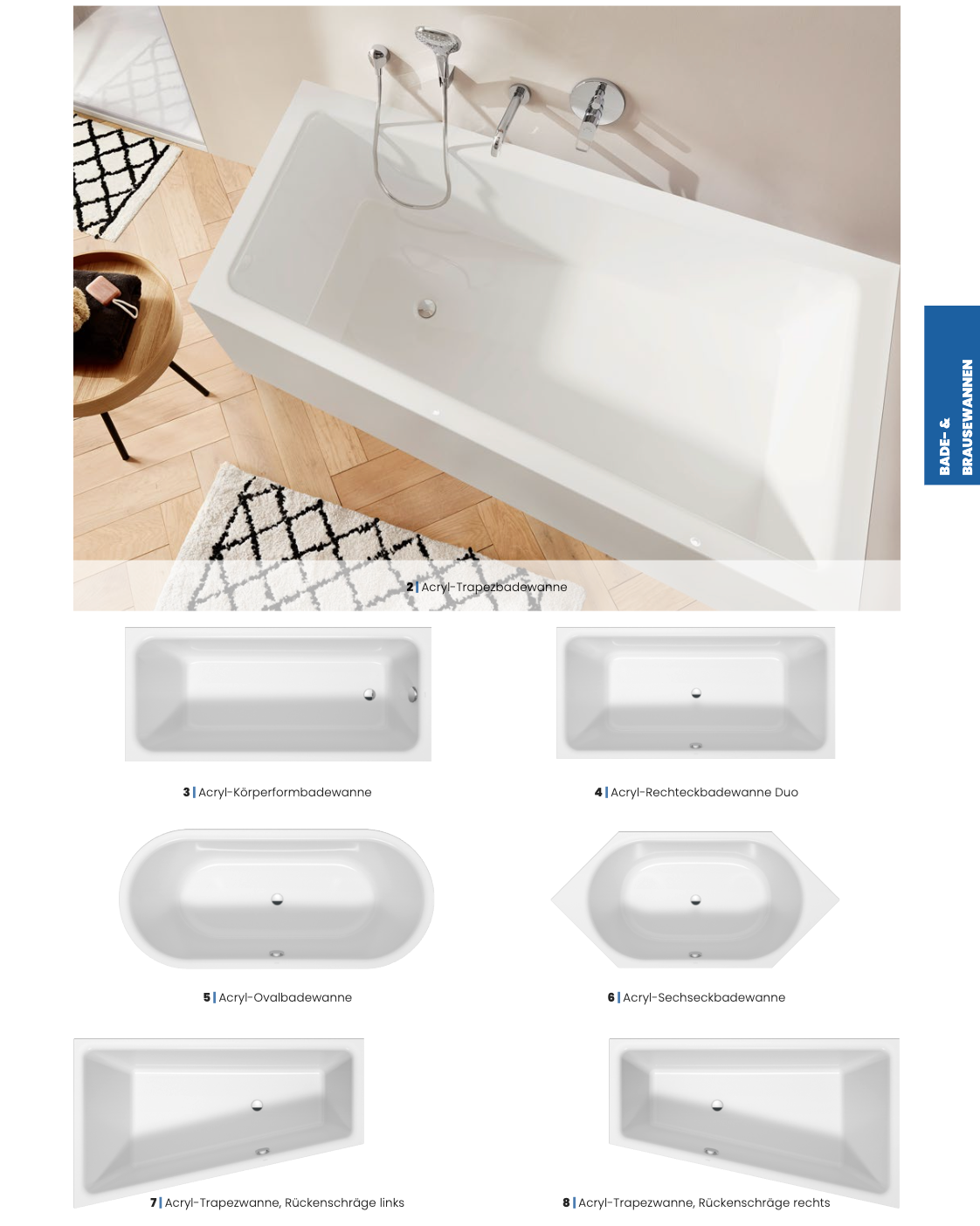 Badewanne - Selection