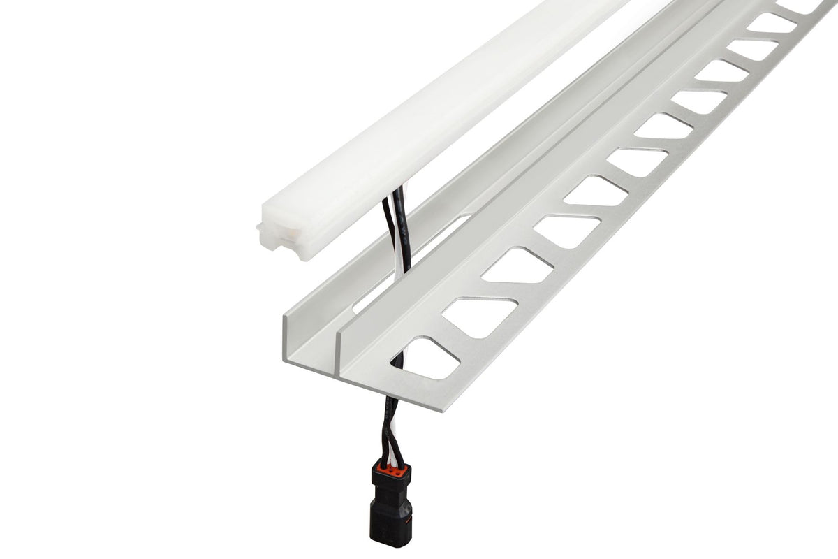 Schlüter LIPROTEC- LED neutralweiss Fliesen Profile mit Befestigungsschenkel- Beleuchtung Dusche und Nische