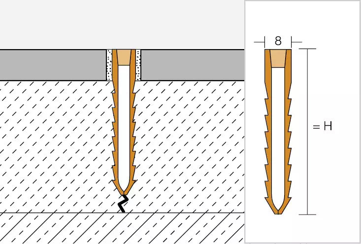 Angle end profile, shiny stainless steel 3m 