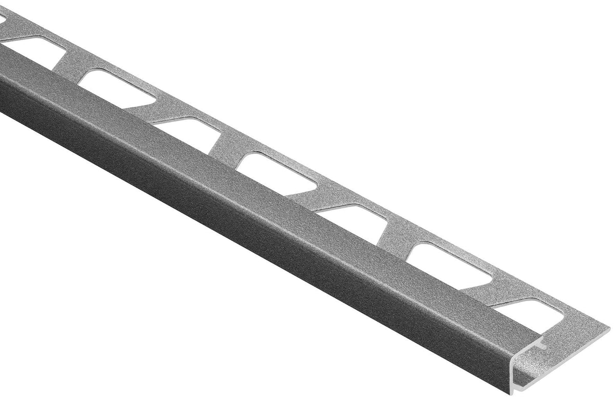 Angle end profile, shiny stainless steel 3m 