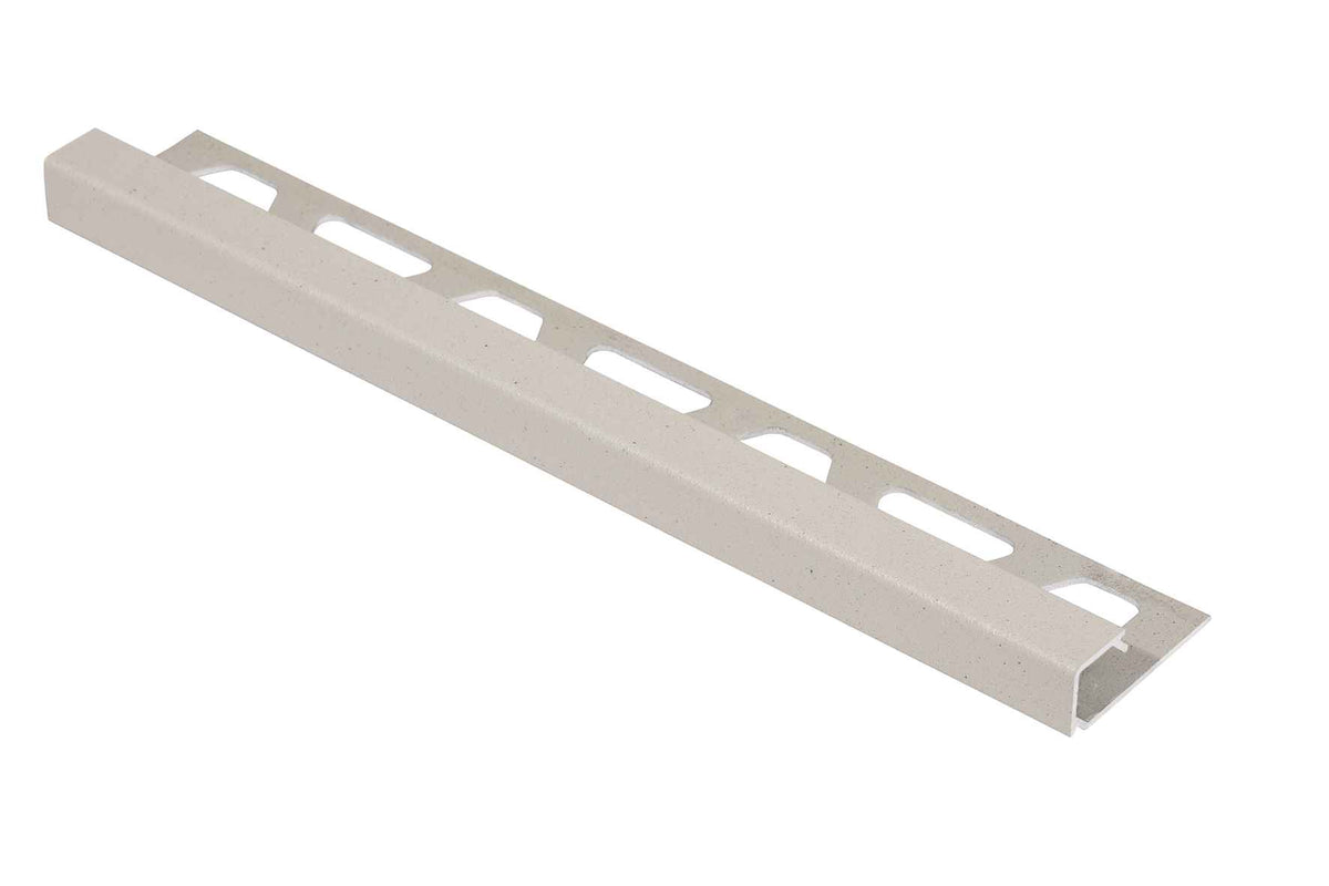 Angle end profile, shiny stainless steel 3m 
