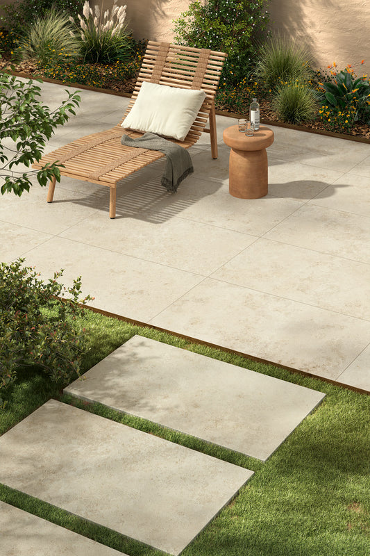 Outdoor Terrassenplatten Jura-Optik 60x120x2cm - Jurassic Verde Italien