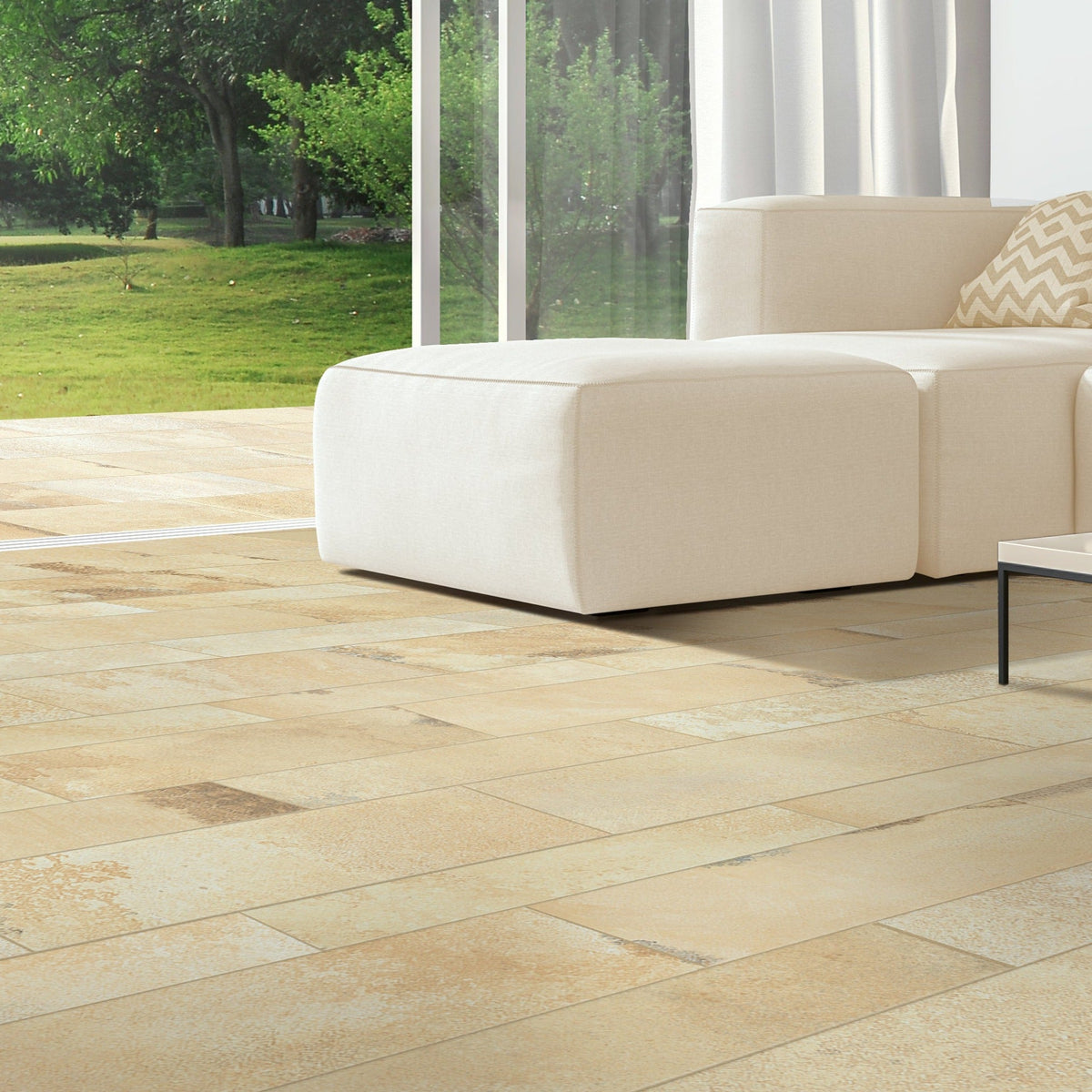 Terrace tiles Campogalliano Archaios natural beige - the most beautiful Solnhofen tile