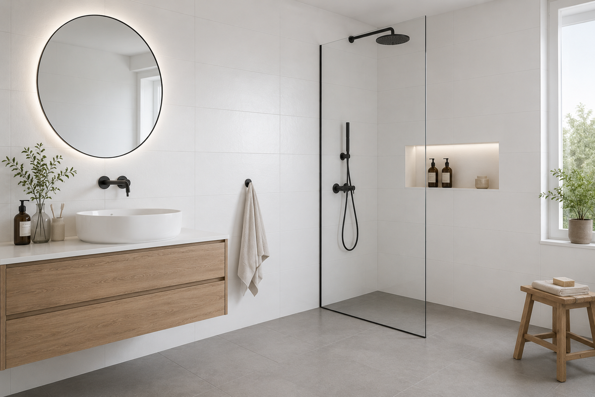 Cerabella Real –  Wandfliesen in Matt & Glanz 30x60cm + Boden Cerabella Stage