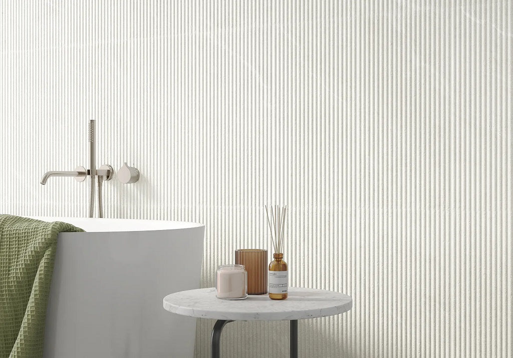 Feinsteinzeug Dhara - Naturstein-Optik mit eleganten weißen Aderungen