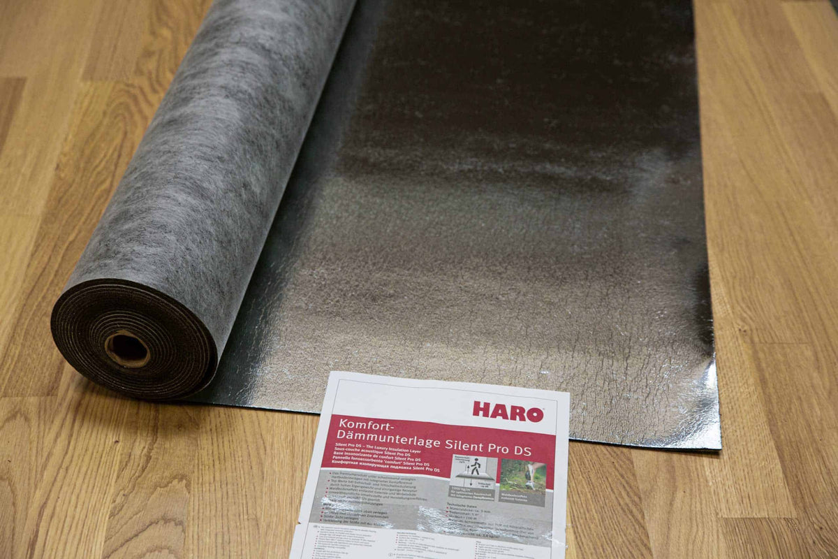 Dämmunterlage Silent Pro DS 3mm Stärke - HARO- 5m² Rolle