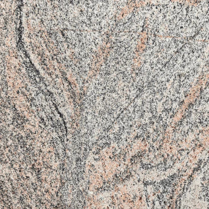 Juparana India - lebendiger Naturstein mit sanften Wellen aus Beige-, Braun- und Grautönen
