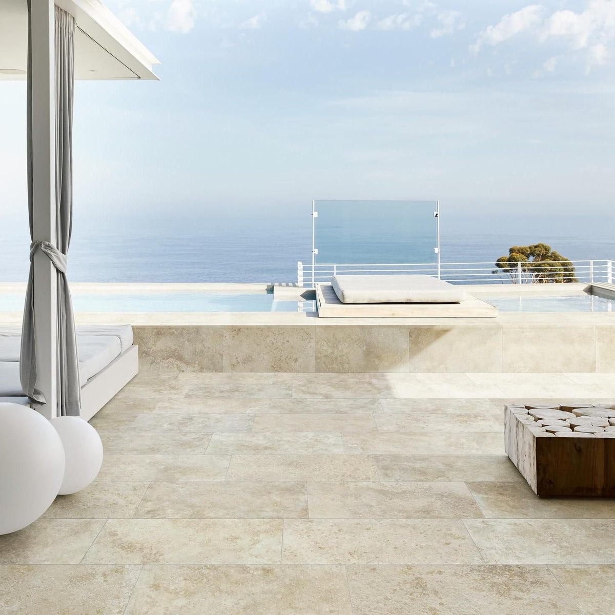 Marazzi Uniche  - Feinsteinzeug mit mediterraner Steinoptik - Kalkstein-optik - Lagerware
