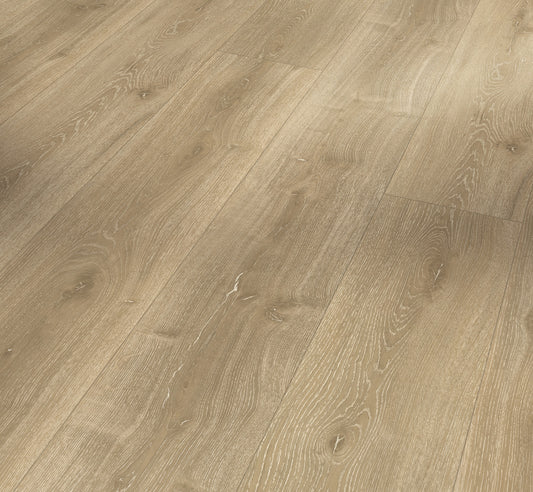 Parador Klick-Vinylboden SPC Basic 5.3 Eiche Royal gekälkt gebürstete Struktur Landhausdiele