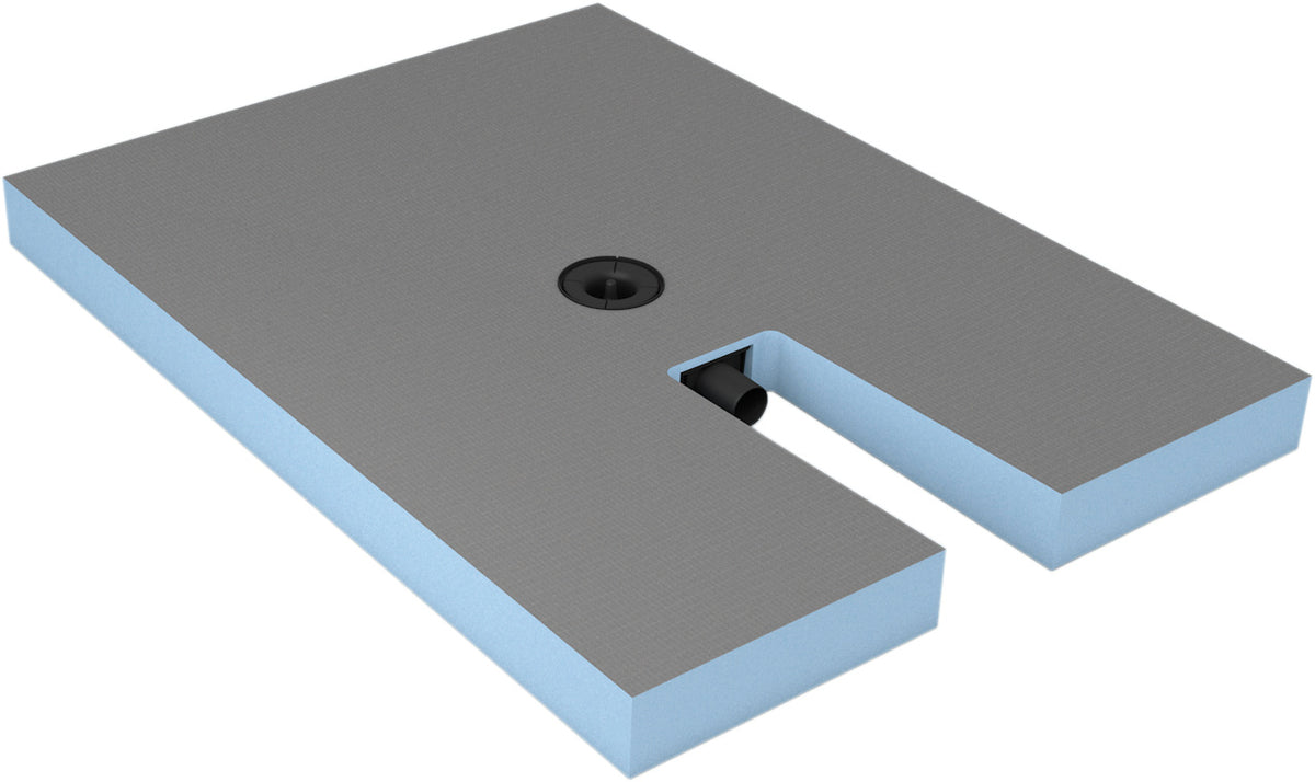 Wedi - Duschelement komplett - DN 50