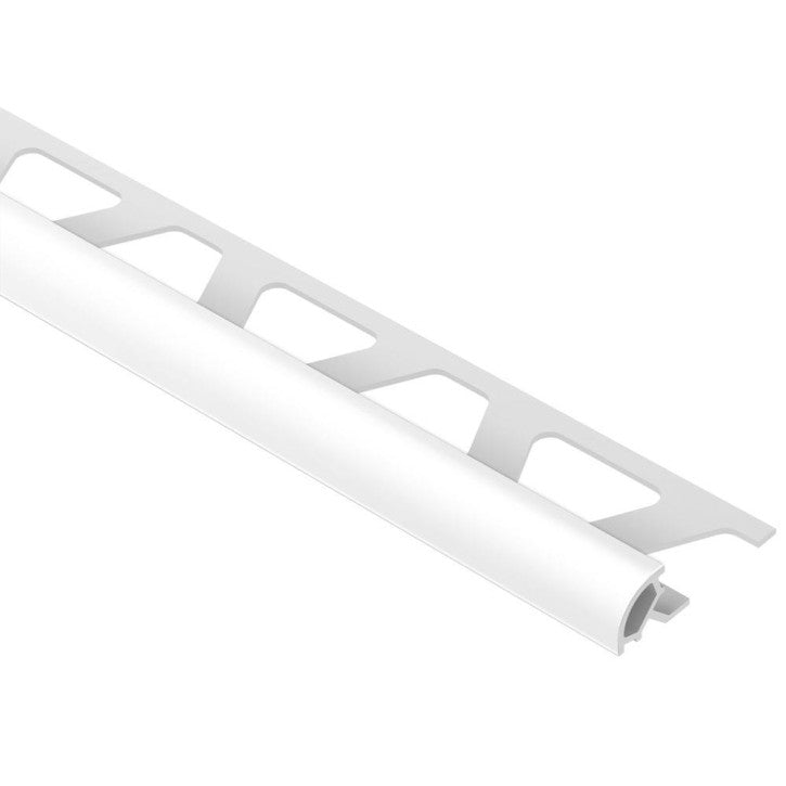 Angle end profile, shiny stainless steel 3m 