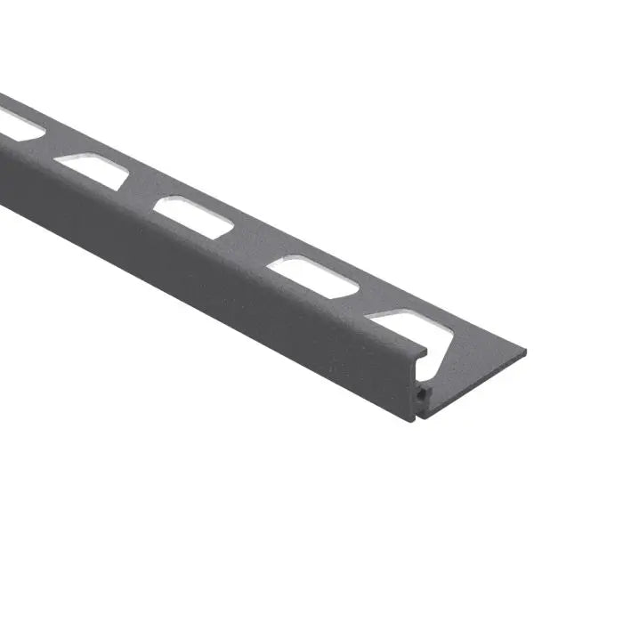 Angle end profile, shiny stainless steel 3m 