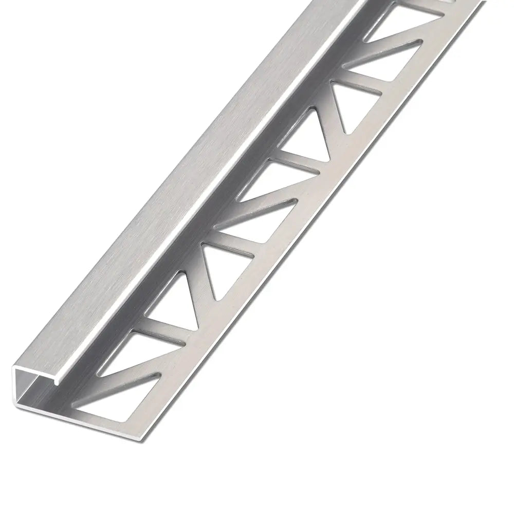 Quadratprofil Blanke Aluminium beschichtet 2.5m - Eckprofile