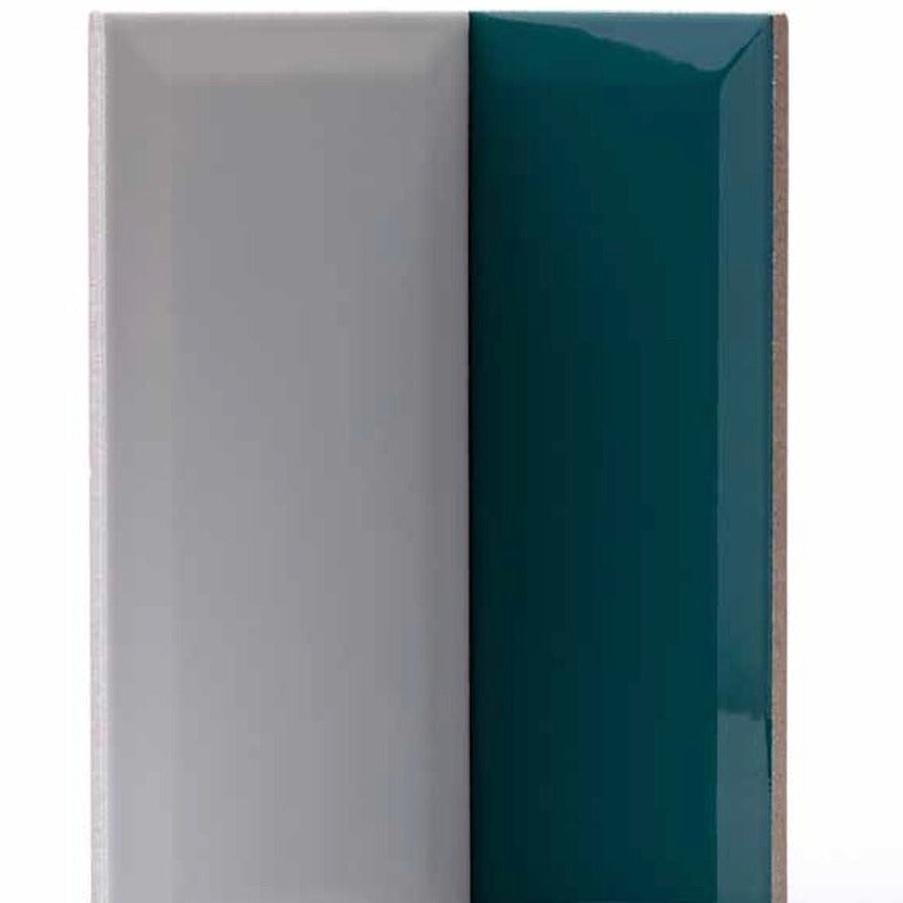 In Ghiaccio Bisello Ceramica Vogue white matt 10X20cm - faceted tile