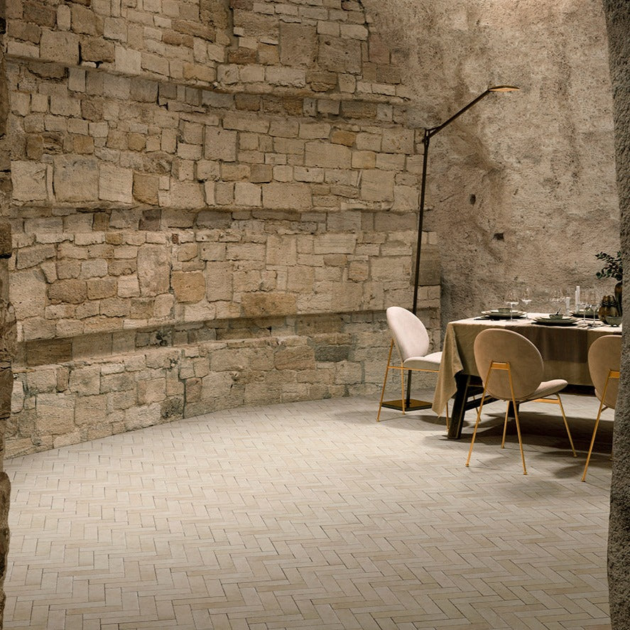 Kollektion Castelli Italien in Steinoptik von Isla Tiles