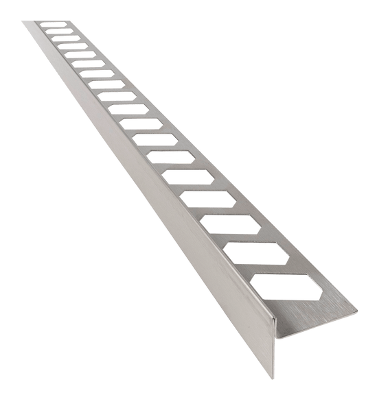Duschkeilschiene Edehlstahl 11 mm, 150cm  - Gefälleprofil 2%