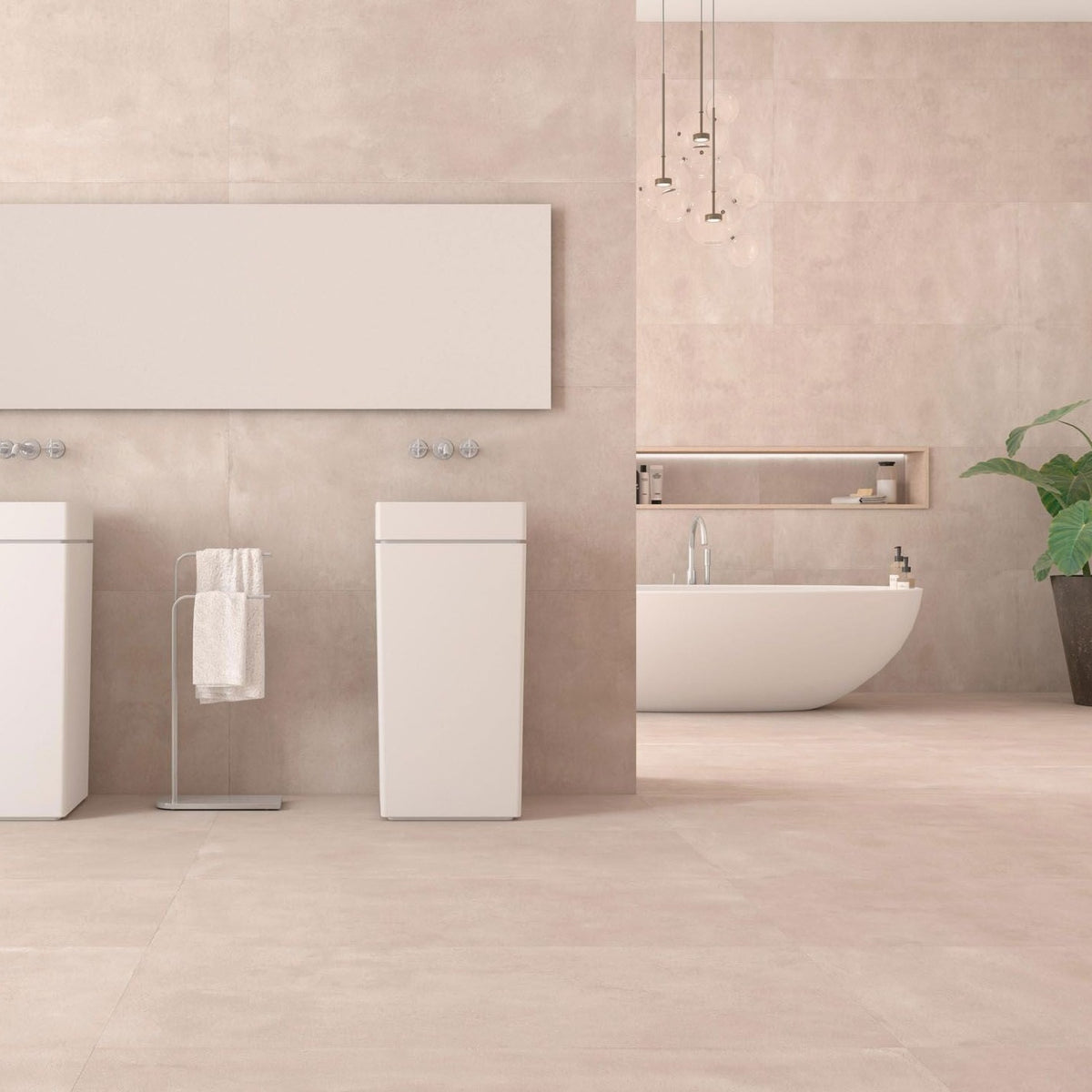 Walmer Tau Ceramica Zement-Optik