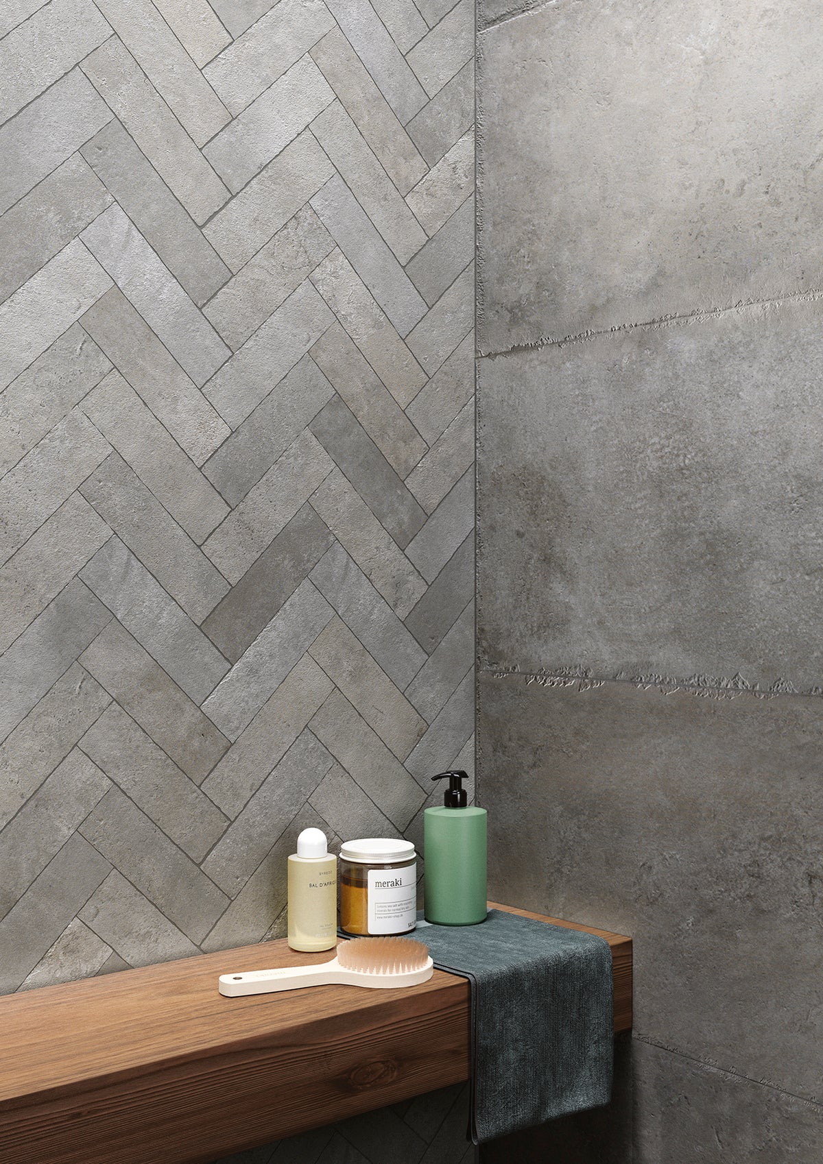 Kollektion Castelli Italien in Steinoptik von Isla Tiles
